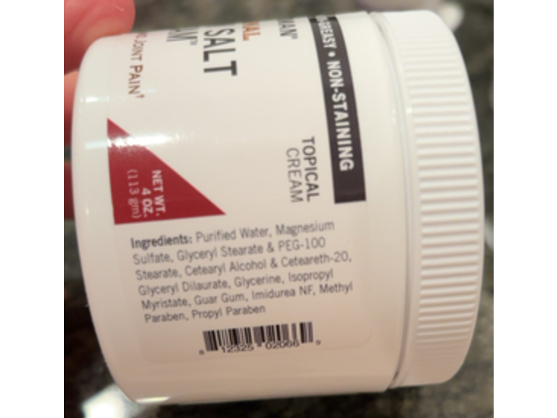 Kirkman Original Epsom Salt Cream, 4 oz/113 g