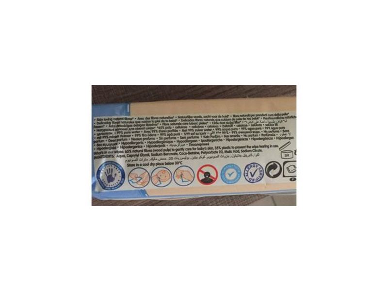 Huggies Baby Pure Wipes, 56 Count