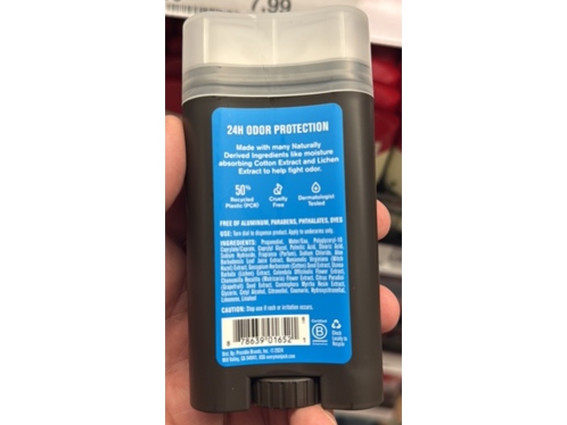 Every Man Jack Deodorant, Mountain Air, 3 oz/85 g