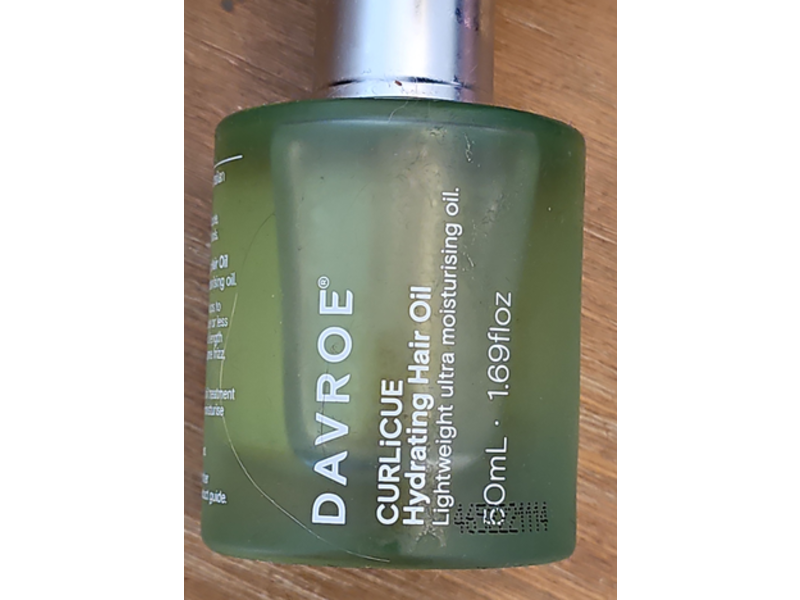 Davroe Curlicue Hydrating Hair Oil, 1.69 fl oz/50 mL