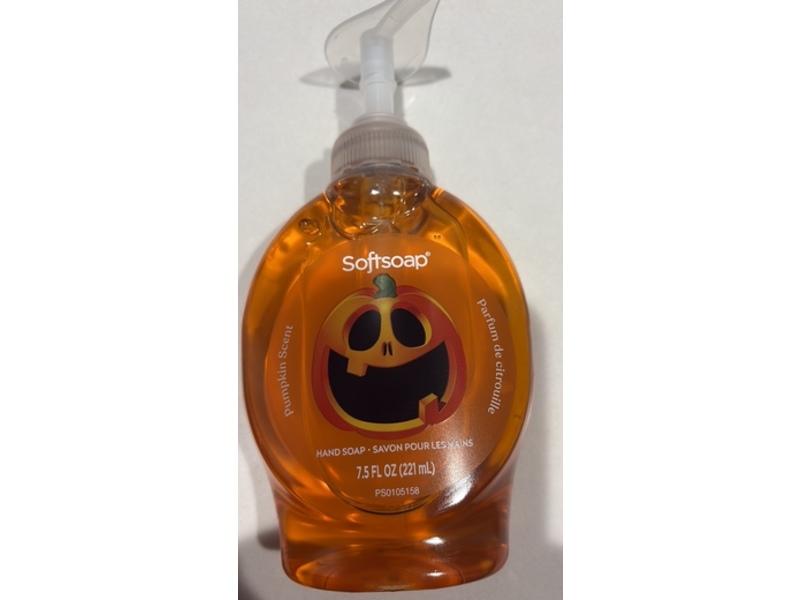 Softsoap Hand Soap , Pumpkin Scent, 7.5 fl oz/221 mL