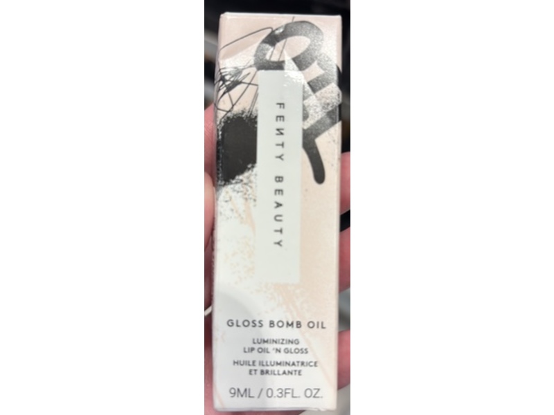 Fenty Beauty Gloss Bomb Luminizing Lip Oil N Gloss, Frosted Bunz, 0.3 fl oz/9 mL