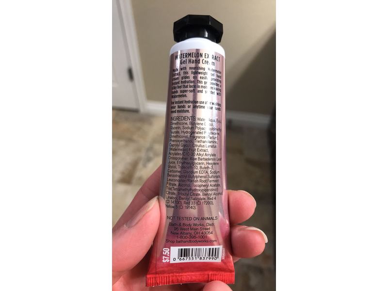 Bath & Body Works Watermelon Extract Gel Hand Cream