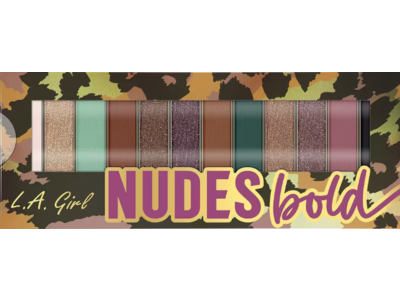 La Girl Nudes Eyeshadow Palette, Nudes Bold, 0.42 oz/12 g