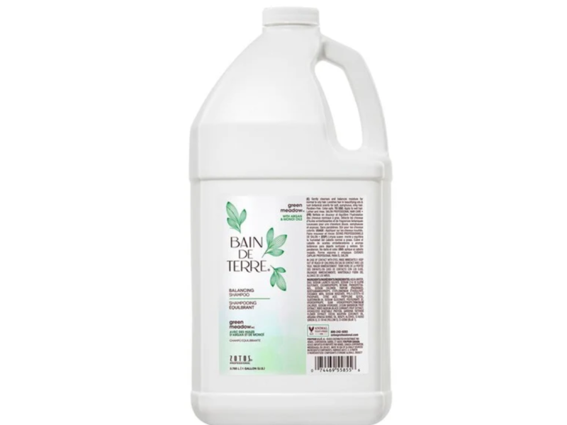 Bain De Terre Balancing Shampoo, Green Meadow, 3.785 L