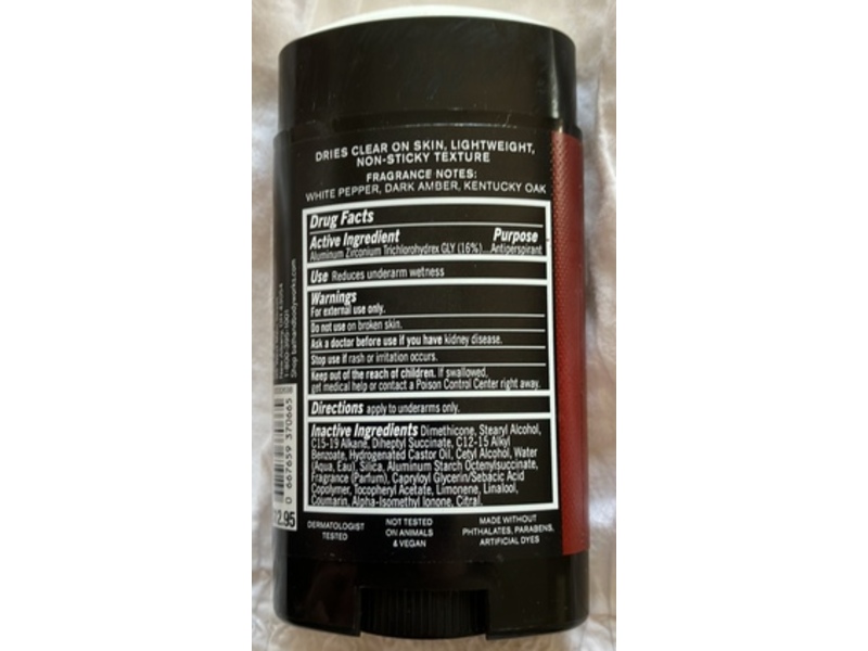 Bourbon By Bath & Body Works Antiperspirant Deodorant, 2.7 oz/77 g