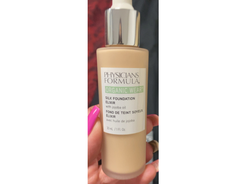 Physicians Formula Organic Wear Silk Foundation Elixir, 03 Light, 1 fl oz/30 mL