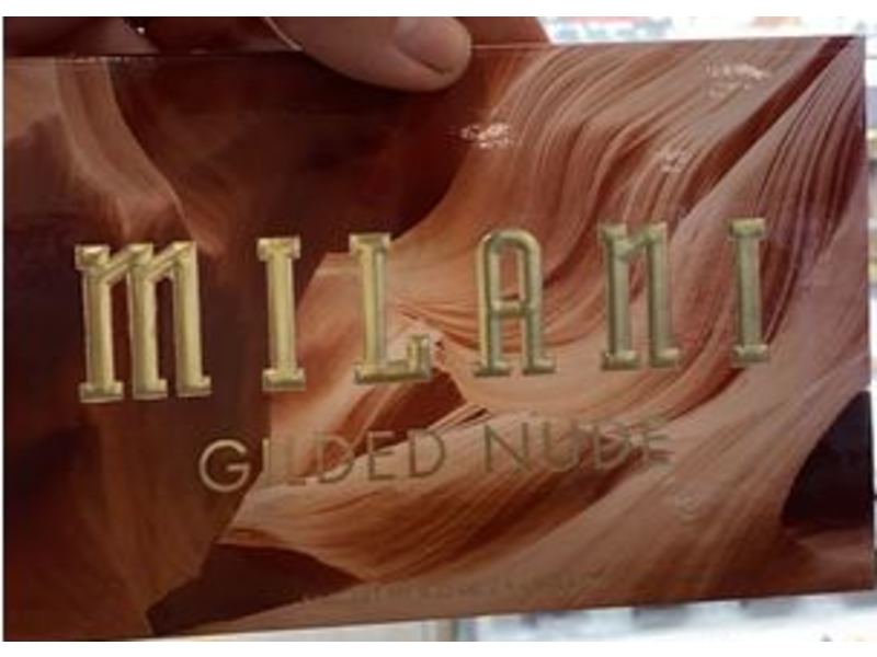 Milani Eyeshadow Palette, Gilded Nude, 0.32 oz/9 g