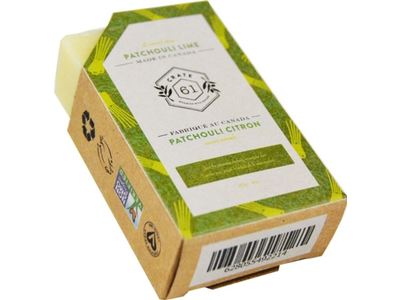 Crate 61 Bar Soap, Patchouli Lime, 4 oz