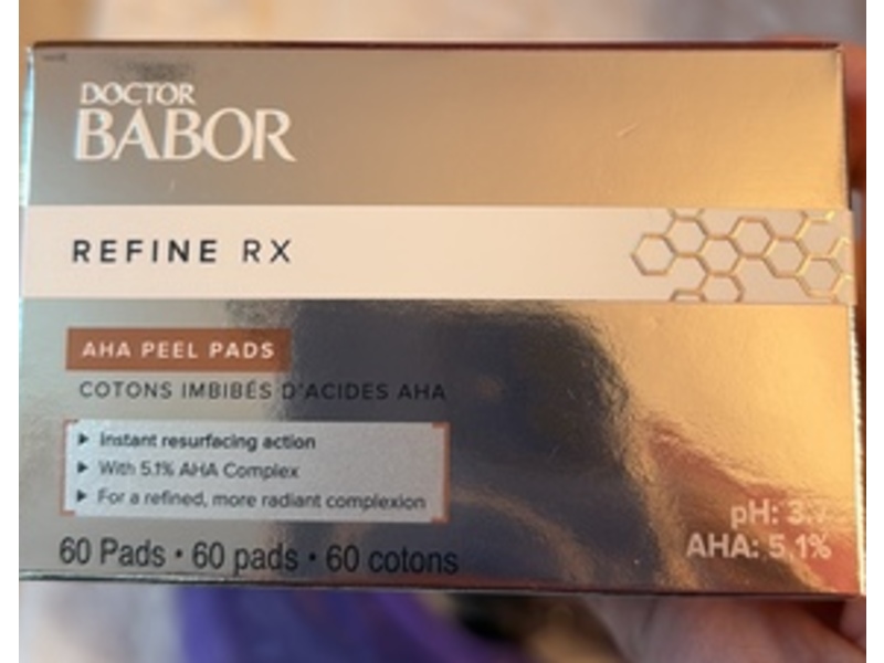 Doctor Babor Refine Aha Peel Pads, 60 Pads