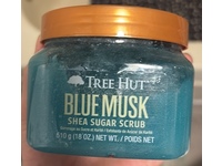 Tree Hut Shea Sugar Scrub, Blue Musk, 18 oz/510 g - Image 3