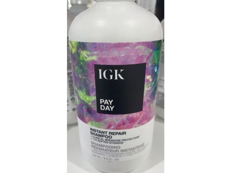 IGK Pay Day Instant Repair Shampoo, 8 oz/236 mL