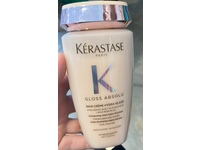 Kerastase Paris Gloss Absolu Bain Creme Hydra-Glaze Shampoo, Hyaluronic Acid + Glycolic Acid + Wild Rose In Oil, 8.45 fl oz/250 mL - thumbnail 2