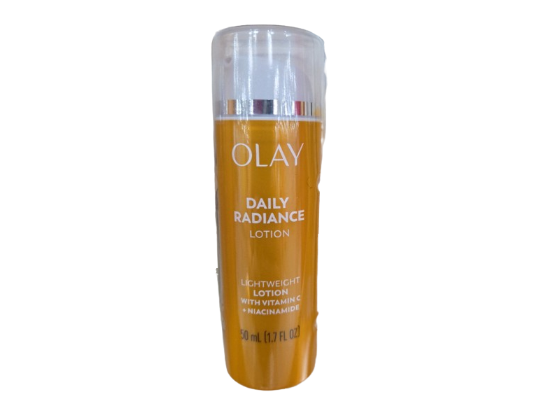 Olay Daily Radiance Lotion, Vitamin C + Niacinamide, 1.7 fl oz/50 mL