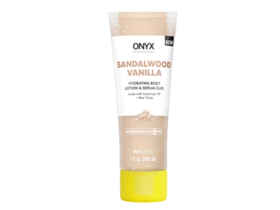 Onyx Hydrating Body Lotion & Serum Duo, Sandalwood Vanilla, 7 fl oz/208 mL