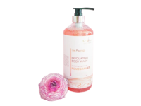Manna Kadar Sea Minerals Exfoliating Body Wash, Pomegranate, 33.81 fl oz/1 L - thumbnail 1