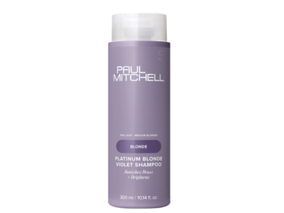 Paul Mitchell Platinum Blonde Violet Shampoo, Light/Medium Blondes, 10.14 fl oz/300 mL
