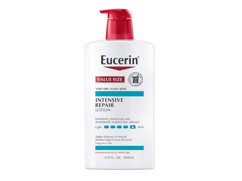 Eucerin Intensive Repair Lotion, 33.8 fl oz /1000 mL
