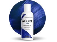 Creative Image Adore Shining Semi-Permanent Hair Color, 112 Indigo Blue, 4 fl oz/118 mL - thumbnail 1