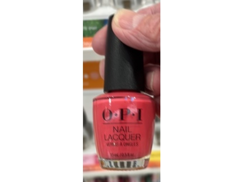 OPI Nail Lacquer Nail Polish, Drive Em Magenta, 0.5 oz