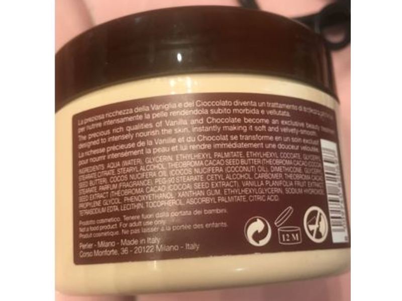 Perlier Body Balm, Chocolate Vanilla, 6.8 oz