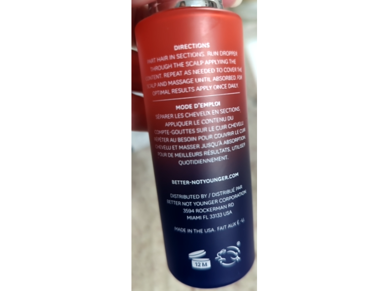 Better Not Younger Superpower+ Advanced Hair Densifing Scalp Serum, 2 fl oz/60 mL