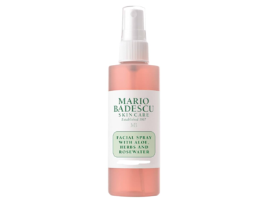 Mario Badescu Skincare Facial Spray, Aloe + Rose Water, fl oz/177 mL