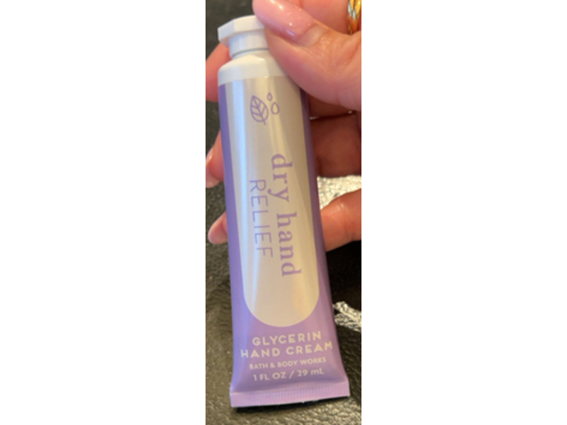 Bath and Body Works Dry Hand Relief Hand Cream, Glycerin, 1 fl oz/29 mL