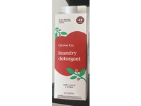 Grove Co. Laundry Detergent, Dewy Apple & Citrus, 32 fl oz/946 mL - thumbnail 2