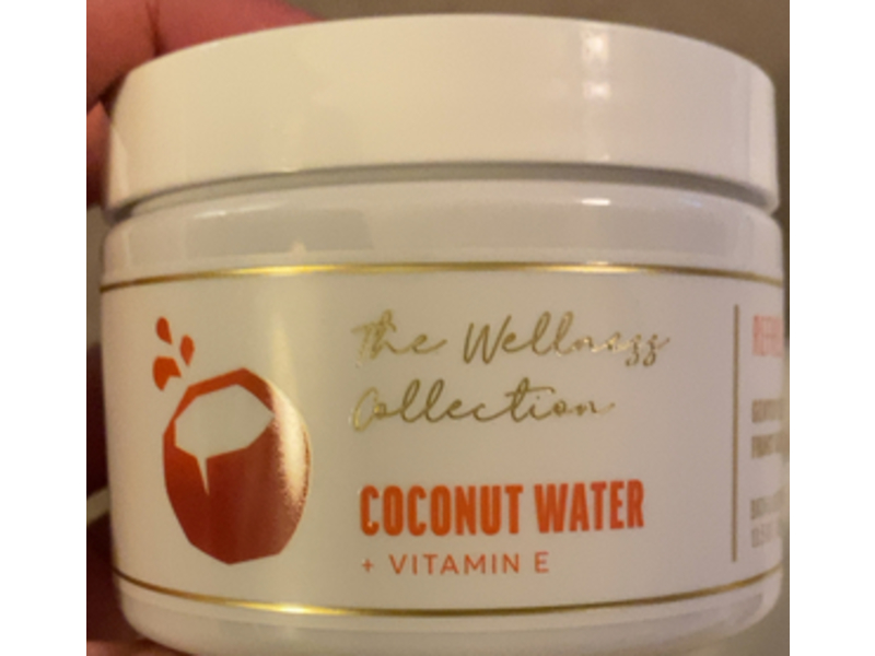 The Wellness Collection Fruit Scrub, Coconut Water + Vitamin E