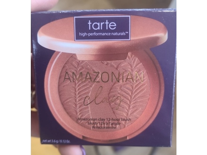 Tarte Amazonian Clay 12-Hour Blush, Enchanted, 0.12 oz/3.6 g