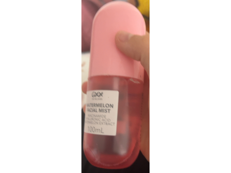 Oxx Watermelon Facial Mist, Niacinamide+Hyaluronic Acid & Watermelon Extract, 100 mL