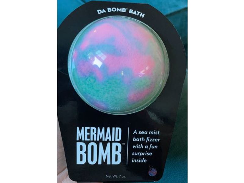 Da Bomb Mermaid Bath Bomb, 7 oz