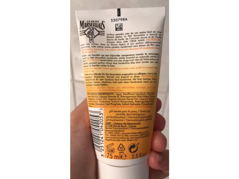 Le Petit Marseillais Hand Cream, 2.5 fl oz/ 75 mL
