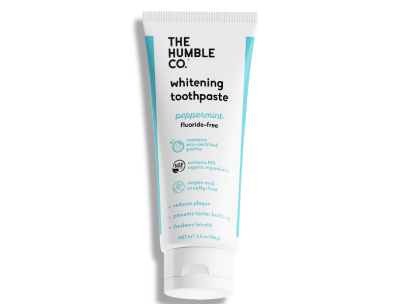 The Humble Co. Whitening Toothpaste, Peppermint, 5.5 oz/156 g