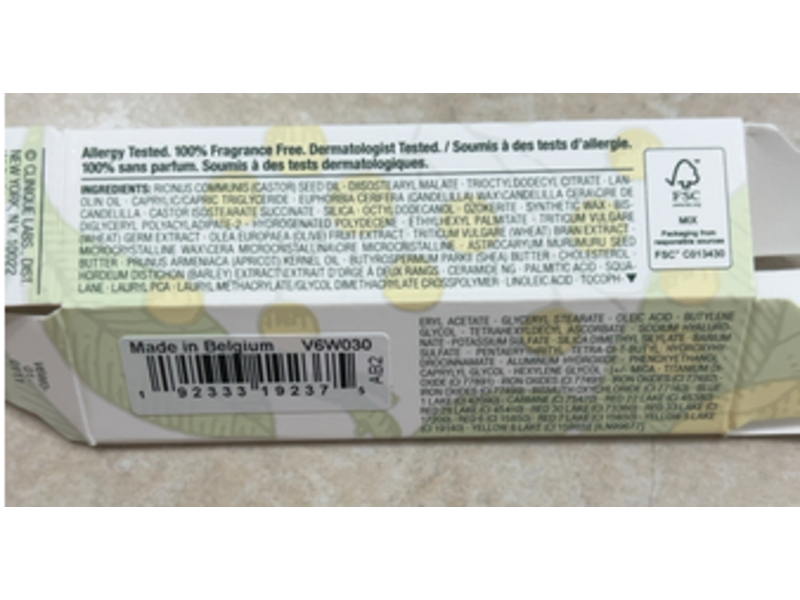 Clinique Pop Longwear Lipstick, Fig Pop, 0.13 oz/3.9 g