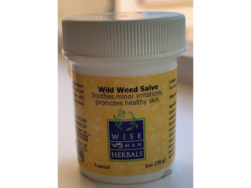 Wise Woman Herbals Wild Weed Salve, 1 oz/28 g\