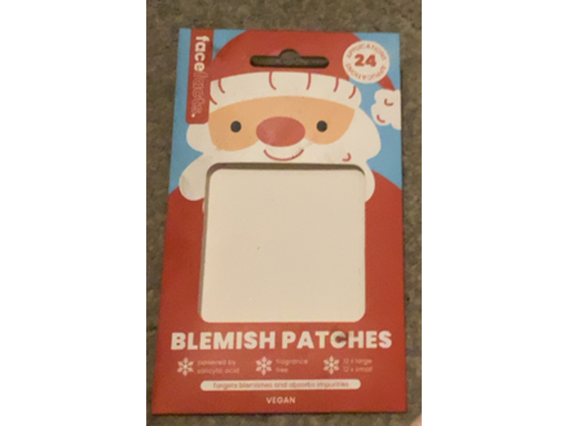 Facefacts Blemish Patches, Ginger Bread & Snowflake, 12 Count