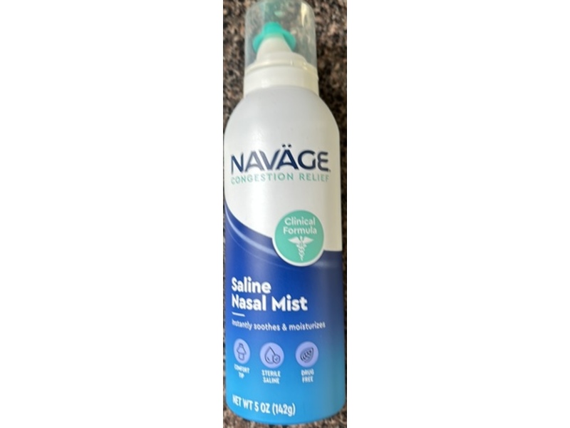 Navage Saline Nasal Mist, 5 fl oz/142 g