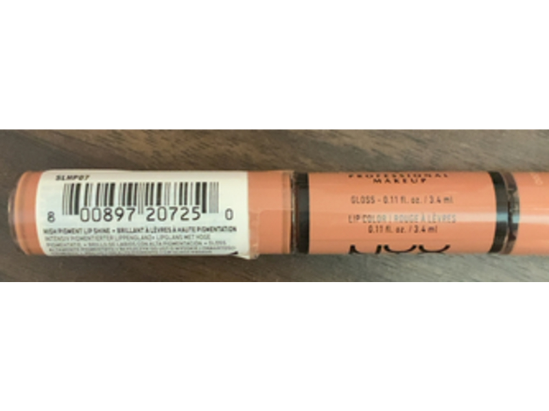 Nyx Professional Makeup Shine Loud Gloss Lip Color, Global Citizen, 0.11 fl oz/3.4 mL