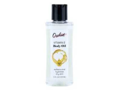 Orchid Body Oil, Vitamin E, 4 fl oz /118 mL