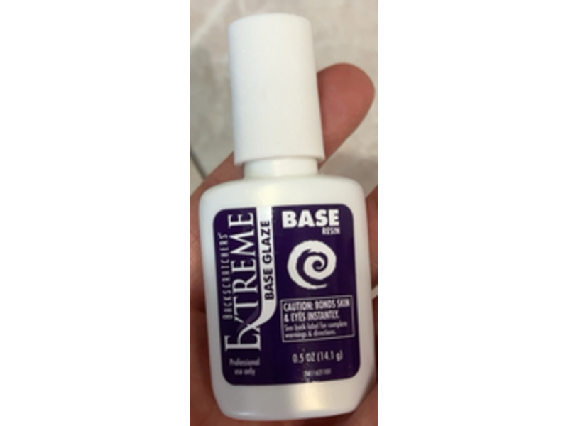 Backscratchers Extreme Base Glaze Resin, 0.5 fl oz/14.1 g