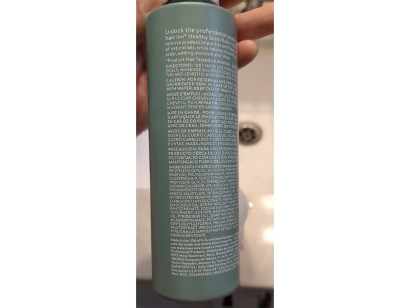 Ion Healthy Scalp Solutions Build Up Remover, 6 fl oz/177 mL