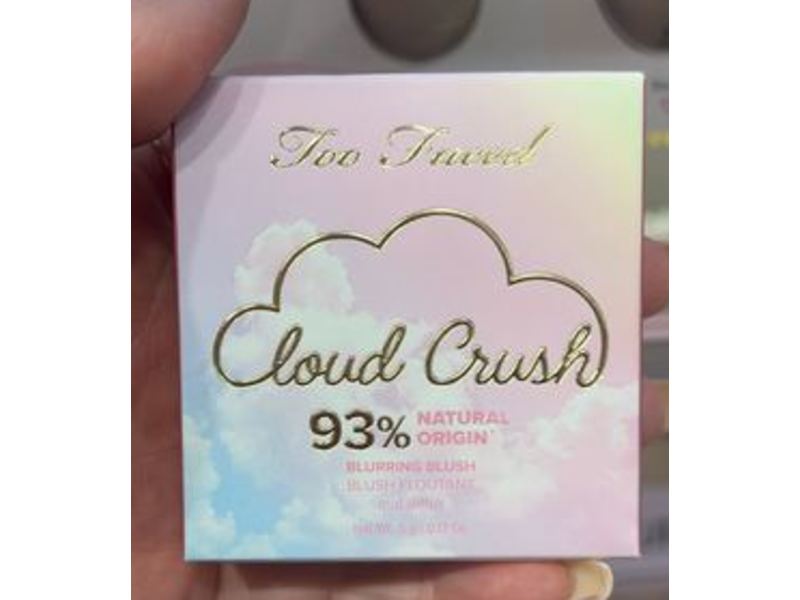 Too Faced Cloud Crush Blurring Blush, Head In The Clouds, 0.17 oz/5 g