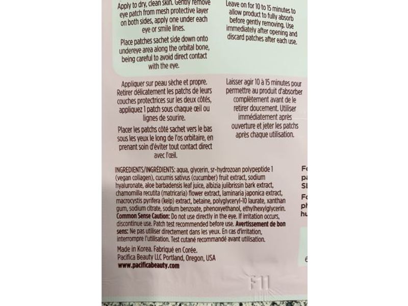 Pacifica Vegan Collagen Hydro-Treatment Undereye & Smile Lines, 0.23 fl oz/7 mL