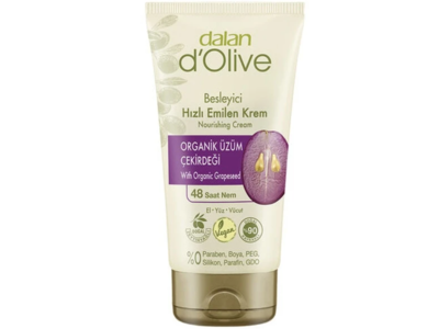 Dalan D'Olive Nourishing Cream, Organic Grapeseed, 60 mL