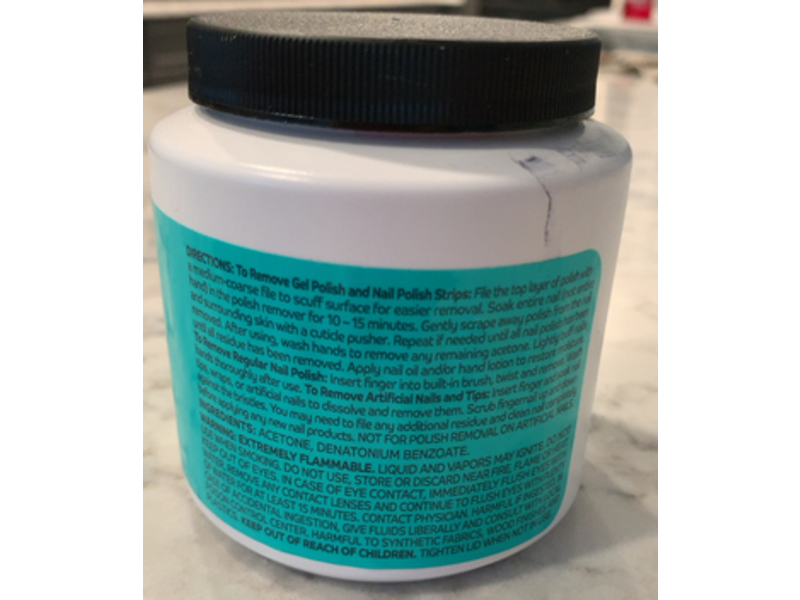 One + Other Pro-Strength Nail Polish Remover Dip, 100% Acetone, 9 fl oz/266 mL