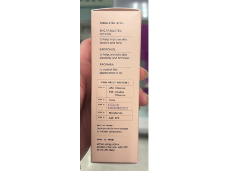 Versed Press Restart Gentle Retinol Serum, 1 oz/30 mL