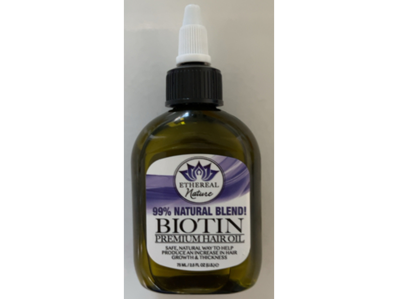 Ethereal Nature Biotin Premium Hair Oil, 2.5 fl oz/75 mL