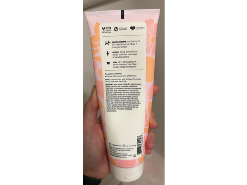 Pacifica Strength & Shine Conditioner, Jasmine Agave, 8 fl oz/236 mL